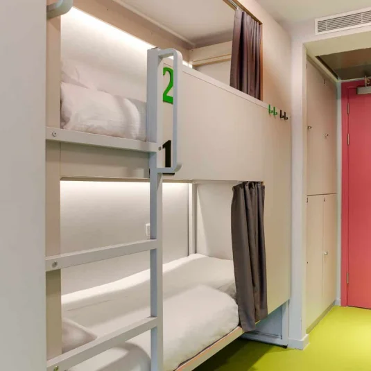 Hostel Dormitory Room